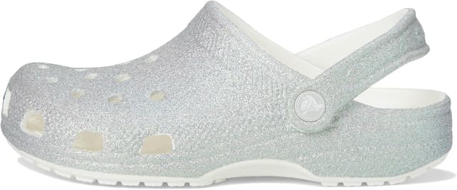 Detalle 2 de Crocs Unisex Kids Classic Iridescent Glitter Clog
