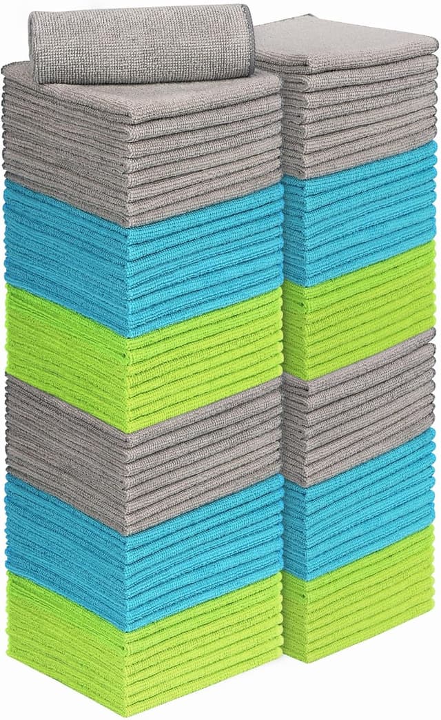 Imagen de AIDEA Microfiber Cleaning Cloth 100-pack 🧽 en OfertitasTOP