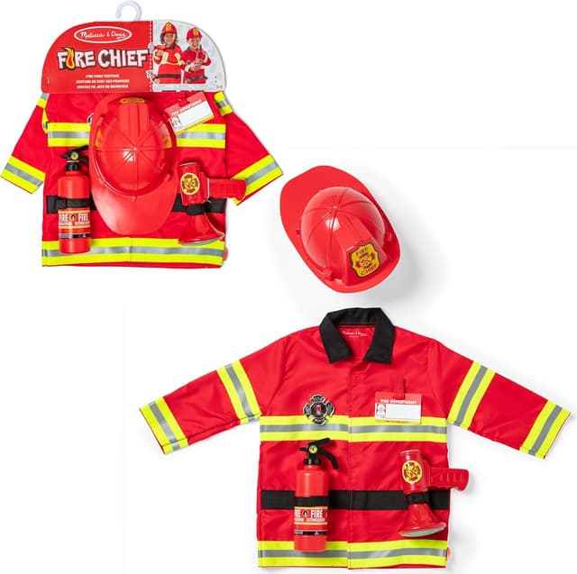 Imagen de Melissa & Doug 14834 Costume da Pompiere per Bambini 👨🚒 en OfertitasTOP