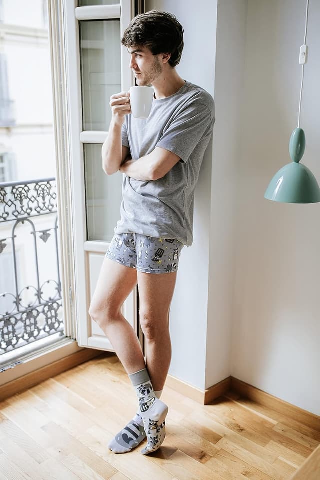 Detalle de Dedoles Socken Unisex mit unterschiedlichen Designs links & rechts (Baumwoll-Polyamid) für Damen, Herren & Kinder