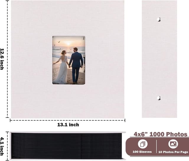 Thumbnail 1 de Ruibytree Album Photo 10x15, format extra grand ⚙