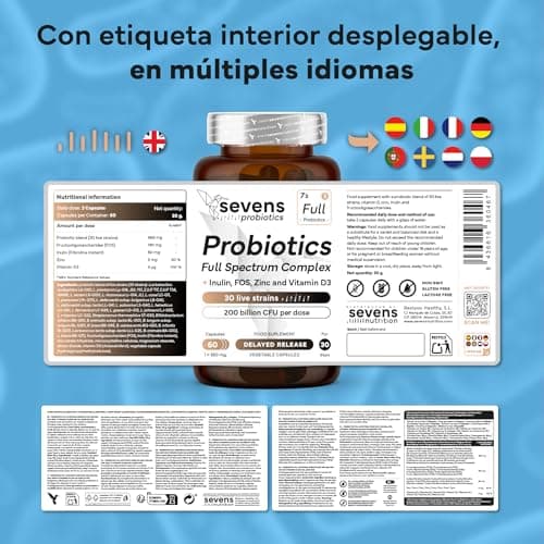 Thumbnail 6 de Probióticos y Prebióticos Premium 🌿 30 Cepas, 200 Mil M.