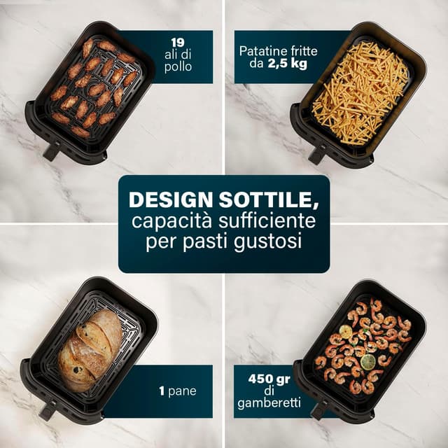 Thumbnail 5 de Princess SlimFry 8L Airfryer 2000W