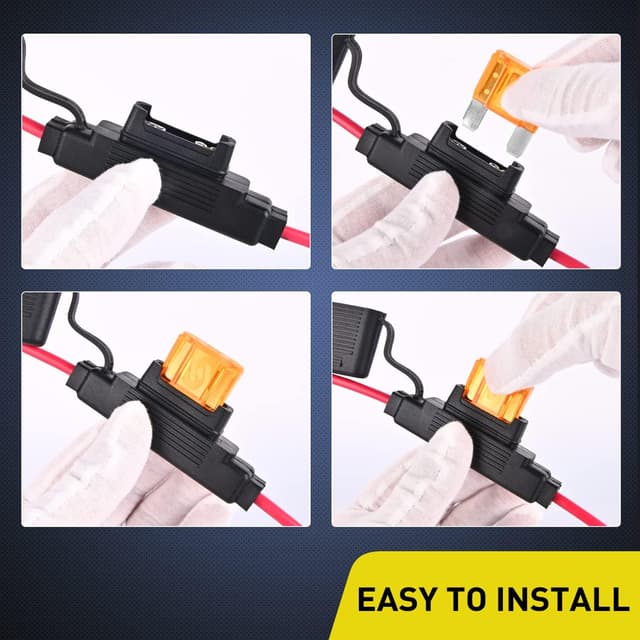 Thumbnail 2 de Nilight Inline Maxi Fuse Holder 60A