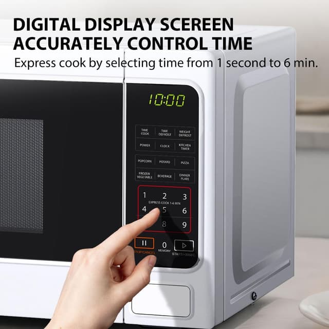 Thumbnail 5 de TOSHIBA MM-EM20P(WH) 20 L 800W solo microwave