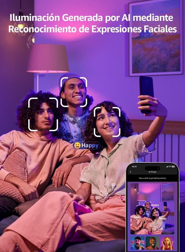 Thumbnail 7 de Lepro B1 AI Bombilla LED E27 🌈 Inteligente y Regulable