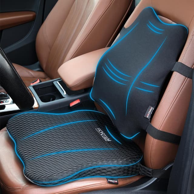Detalle de FORTEM Car Seat Cushion and Back Support