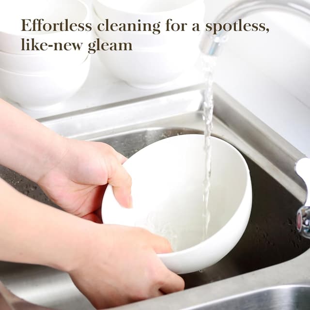 Thumbnail 5 de MALACASA Porcelain Soup Bowls 26 Oz 🍽