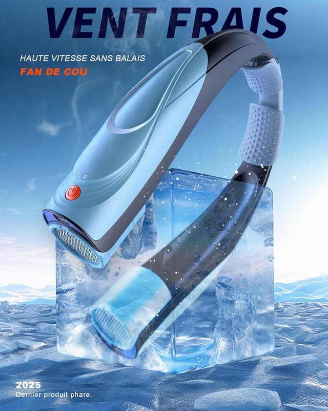 Detalle 2 de Tomatofrydan ventilateur de nuque 6000 mAh