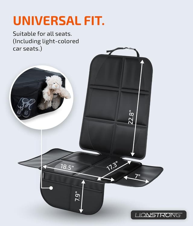 Thumbnail 5 de LIONSTRONG Car Seat Protector for Child Seat - waterproof