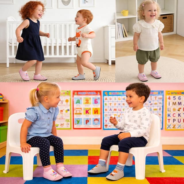 Thumbnail 1 de BARFULKER Hausschuhe Kinder 20-33