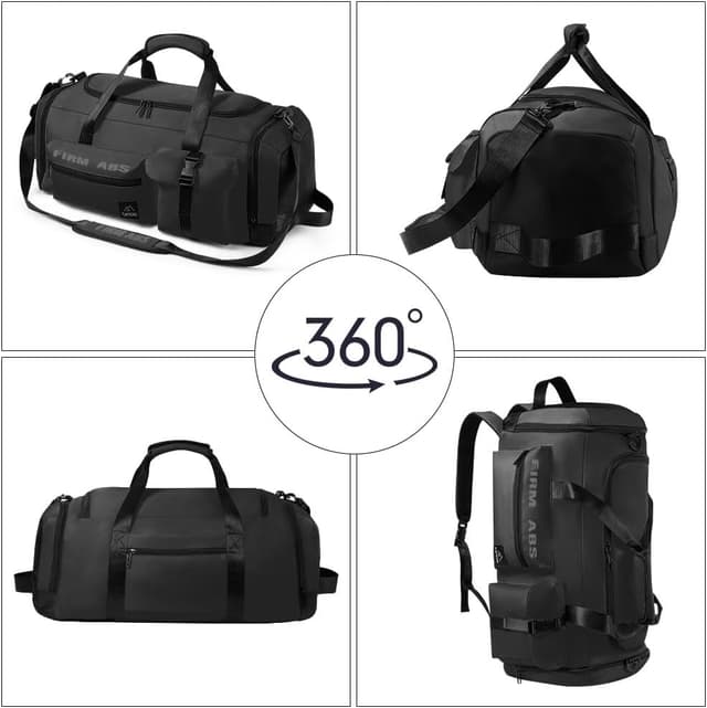 Detalle 2 de Flintronic 65L Borsa da Viaggio Leggera e Impermeabile