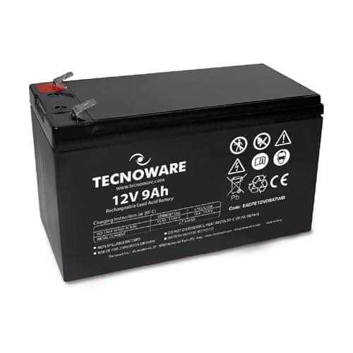 Detalle de Batterie au plomb 12 V 9 Ah Tecnoware Power Systems ⚡