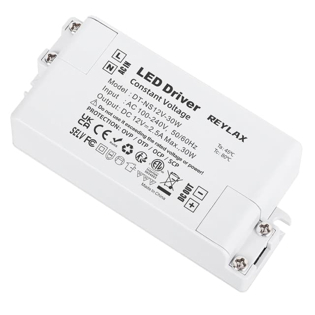 Imagen de REYLAX 12V constant voltage LED driver 30W en OfertitasTOP