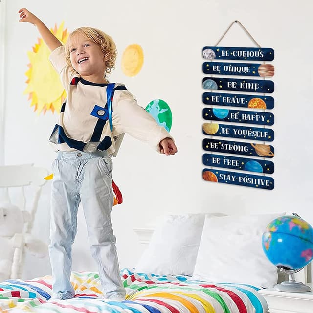 Thumbnail 4 de HPNIUB Space Wood Sign 2"x12"