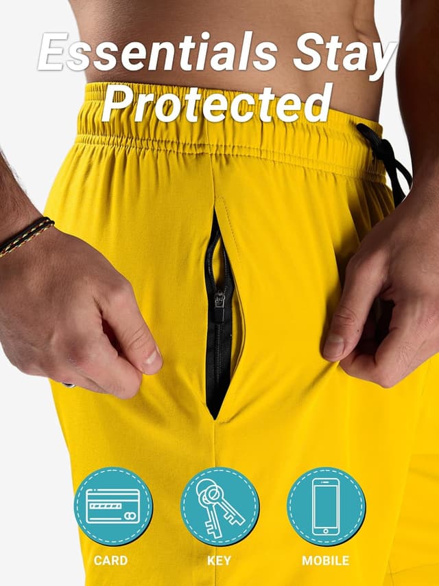 Detalle de Arcweg pantaloncini da bagno uomo a asciugatura veloce con coulisse e tasche con rete