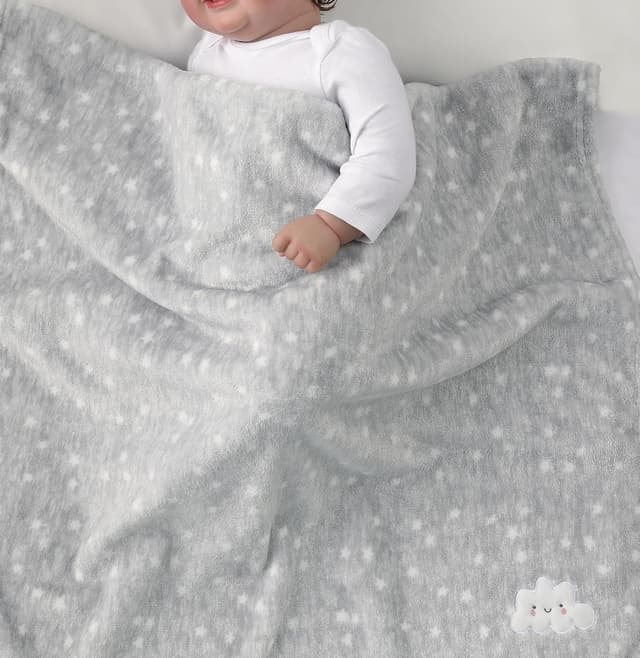 Detalle 2 de CREVENT Babydecke 75 x 100 cm, 2er-Set