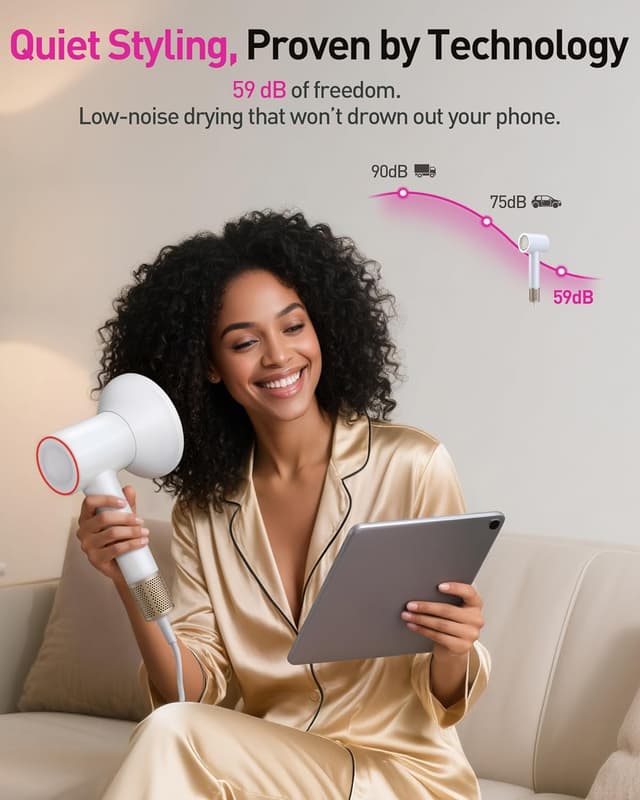 Thumbnail 5 de High-Speed Hair Dryer 160K RPM Brushless Motor