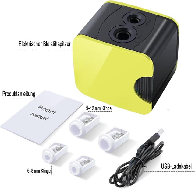 Detalle 2 de Elektrischer Anspitzer für Kinder, 3–5 s