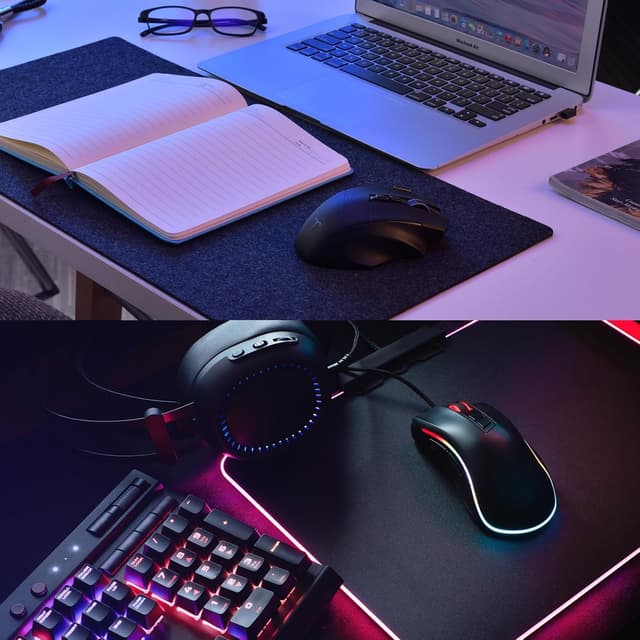 Thumbnail 6 de Wireless Gaming Mouse 10,000 DPI ergonomic RGB gaming mouse