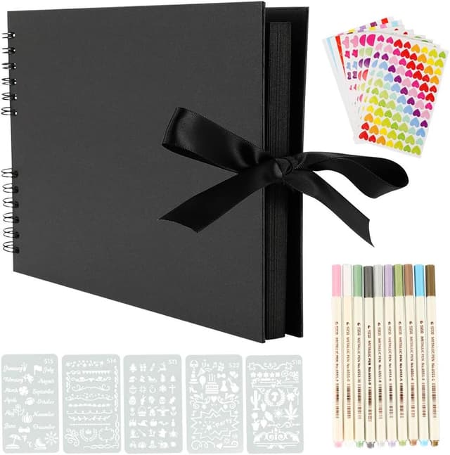Imagen de YILEEY Fotoalbum Scrapbooking Set 80 Seiten en OfertitasTOP