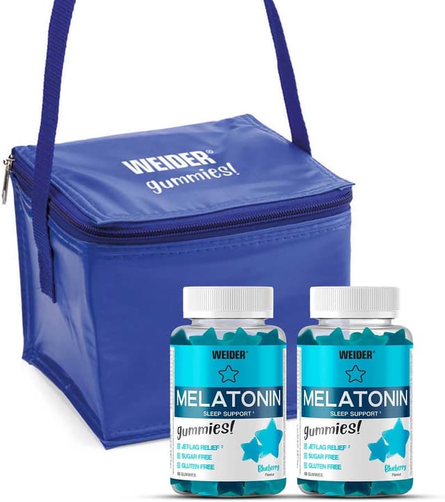Imagen de Weider PACK DUO Melatonin Gummies 2x60 🍬 en OfertitasTOP