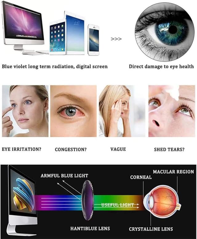 Thumbnail 4 de KoKoBin Rahmenlose Lesebrille +3.0