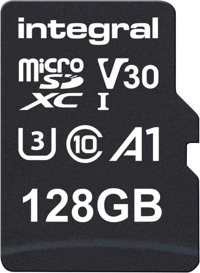 Detalle de Integral microSD 128GB for 4K video