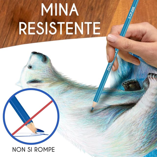 Thumbnail 4 de Zenacolor 160 Matite Colorate Uniche 🎨