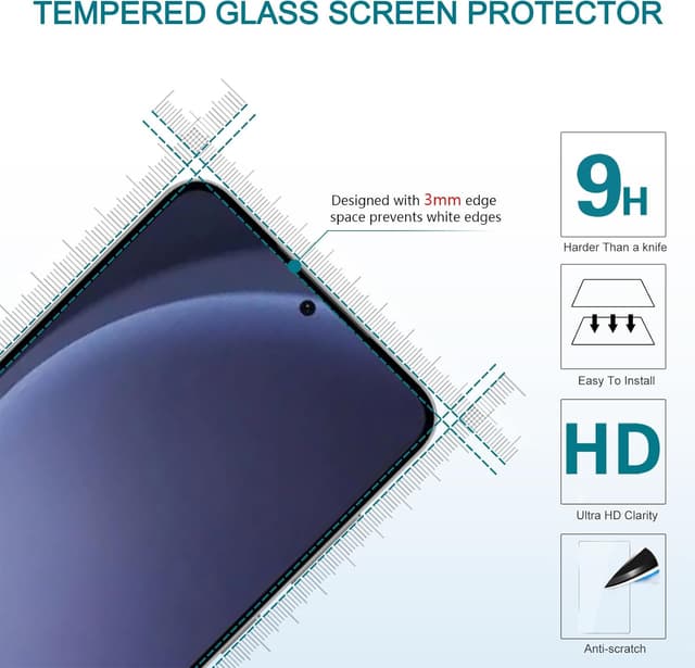 Detalle 2 de LeYi clear slim silicone phone case for Samsung Galaxy S25 Plus/S25+ with reinforced corners