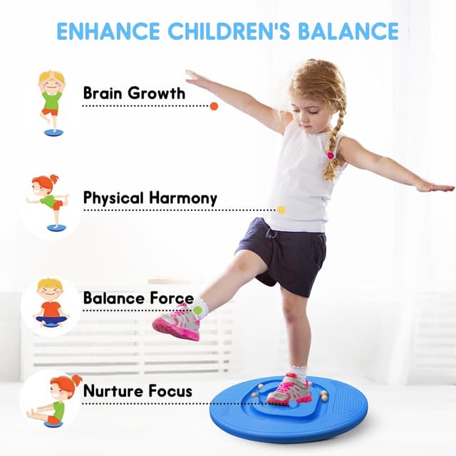 Thumbnail 2 de Kids Maze Balance Board Wobble Trainer for Kids 🛹