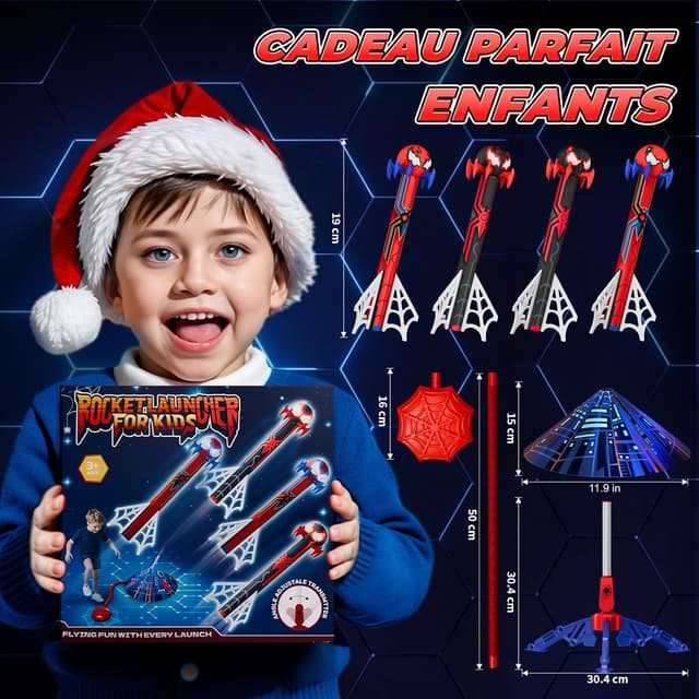 Thumbnail 6 de Spider Fusée Enfant Fusées 4 pièces 🚀