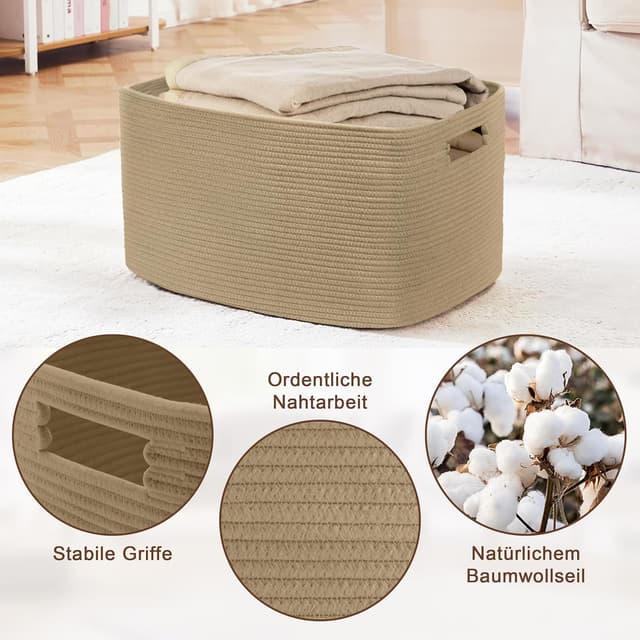 Thumbnail 5 de MYHOMMATTO Großer Aufbewahrungskorb 86L