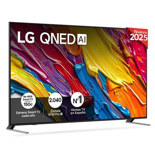 Detalle de LG 75QNED84A6C QNED AI 4K Smart TV