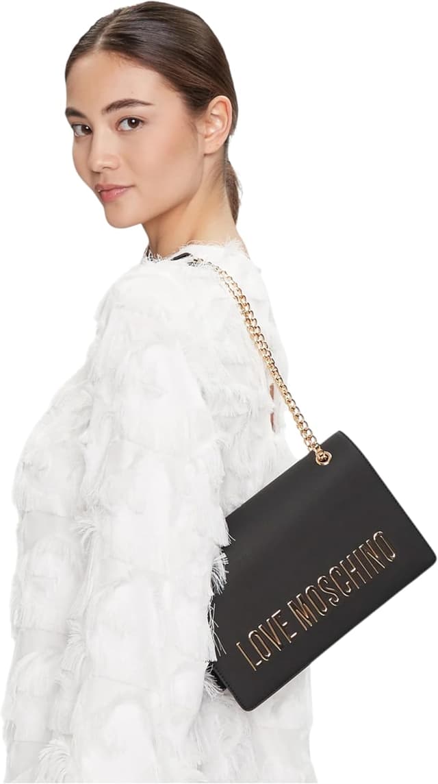 Thumbnail 4 de Love Moschino Bolso PU GRS negro galv.oro