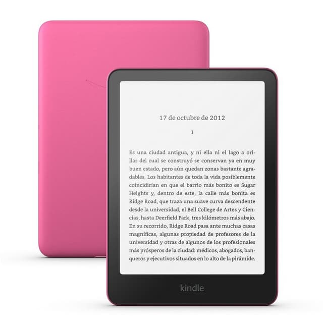 Imagen de Kindle Paperwhite 7" 16GB Publicidad Frambuesa en OfertitasTOP