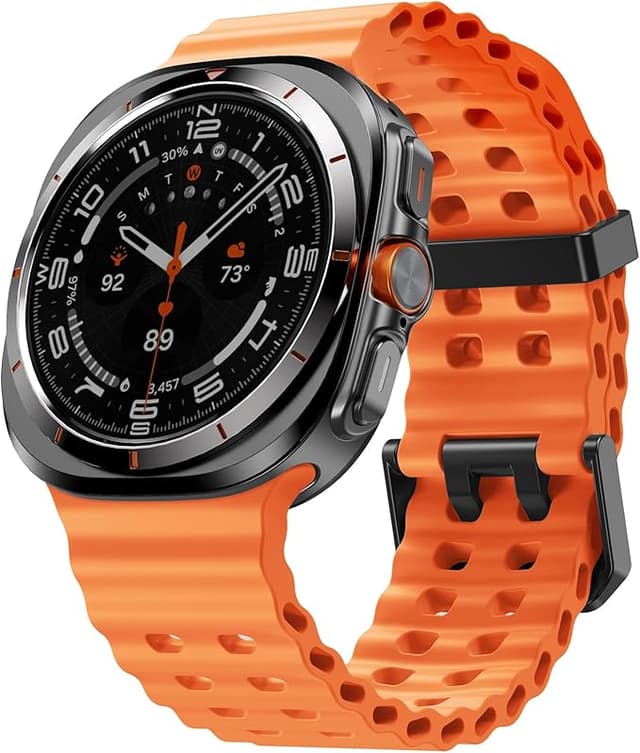 Detalle de NotoCity Correa de Silicona para Samsung Galaxy Watch Ultra 🧡