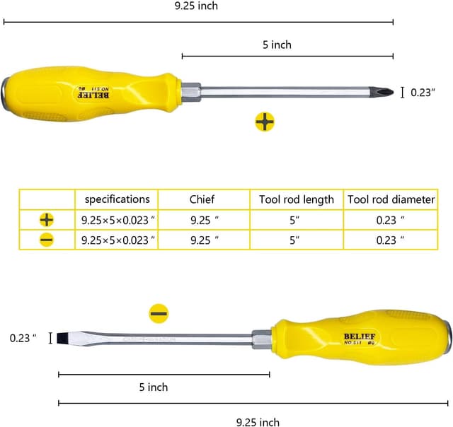 Thumbnail 1 de Yalin 2-Piece Screwdriver Set 2pc đź›