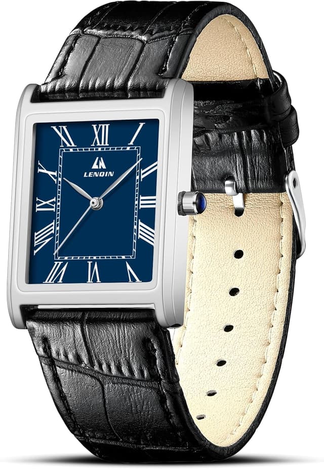 Detalle de LN LENQIN Herren Uhr 28 mm