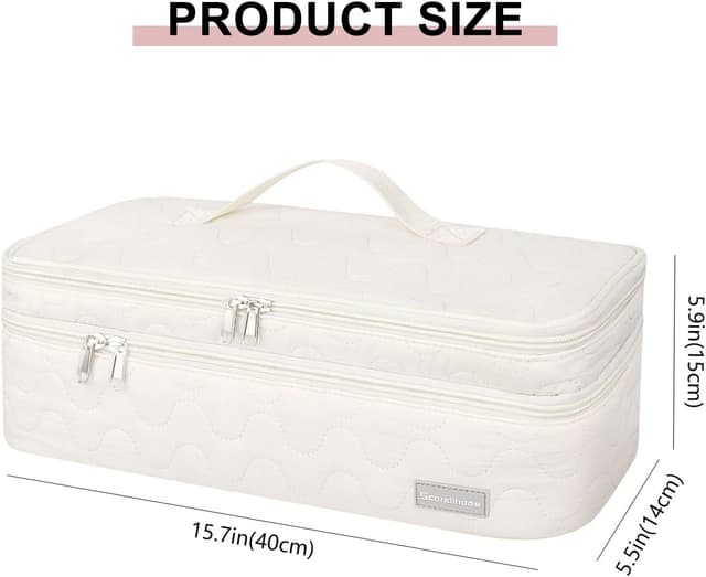 Thumbnail 3 de TWOOKTY Double-Layer Travel Carrying Case 40x14x15cm