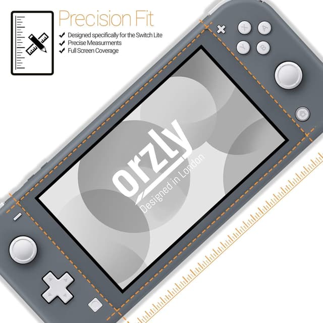 Thumbnail 6 de Orzly Panzerglas Displayschutzfolie für Nintendo Switch Lite (2019) – 4er-Set