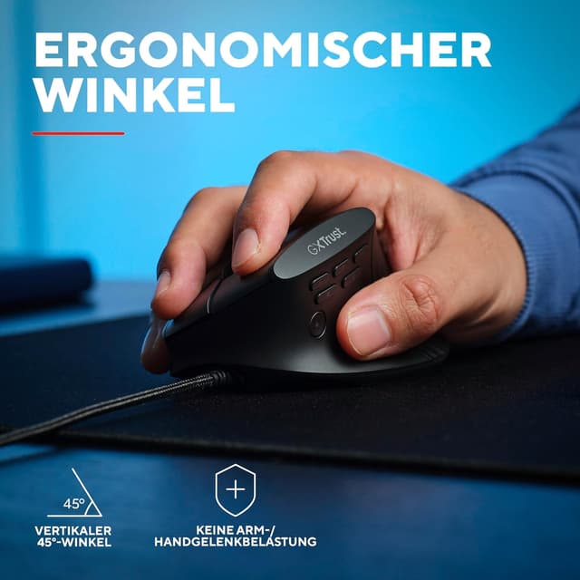 Thumbnail 2 de GXTrust 145 Rexxa Vertikale Gaming Maus