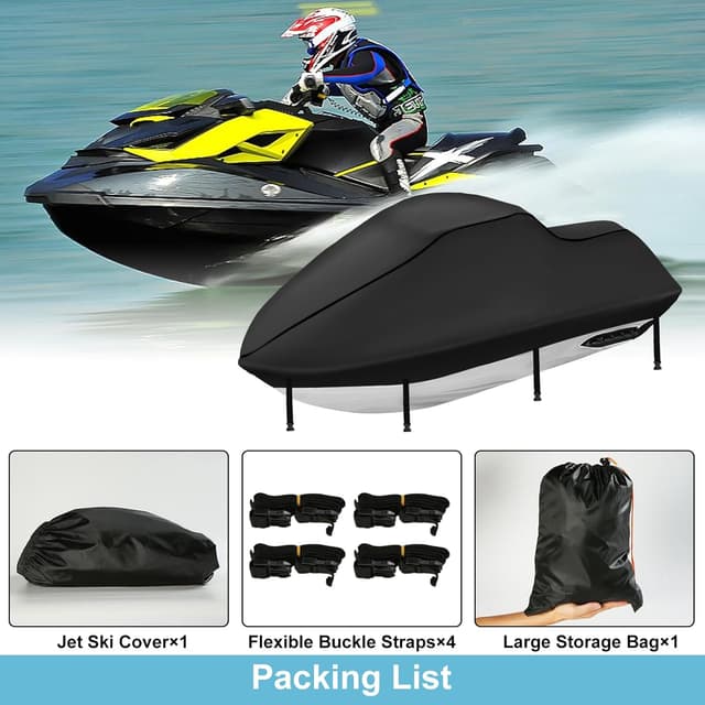 Thumbnail 6 de 3 Seater Jet Ski Cover 420D, 120 in