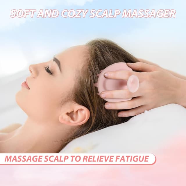 Detalle 1 de DUAIU Root Comb Applicator Bottle with Scalp Massager