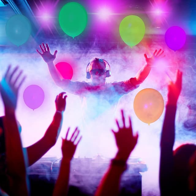 Thumbnail 1 de UV Neon Balloons 300 Pcs for Black Light
