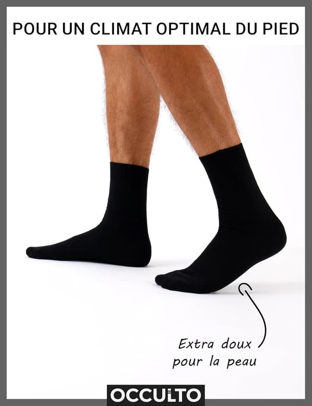 Detalle 2 de Occulto Ingo chaussettes homme 10 paires