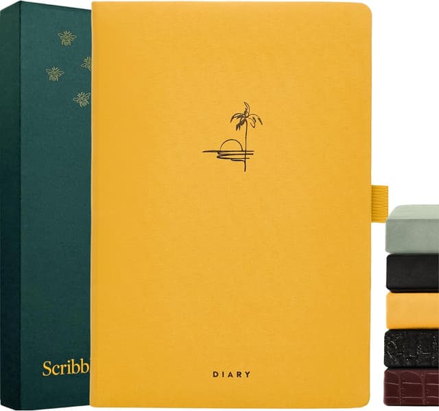 Detalle de Scribble & Dot 2026 A5 week-to-view diary