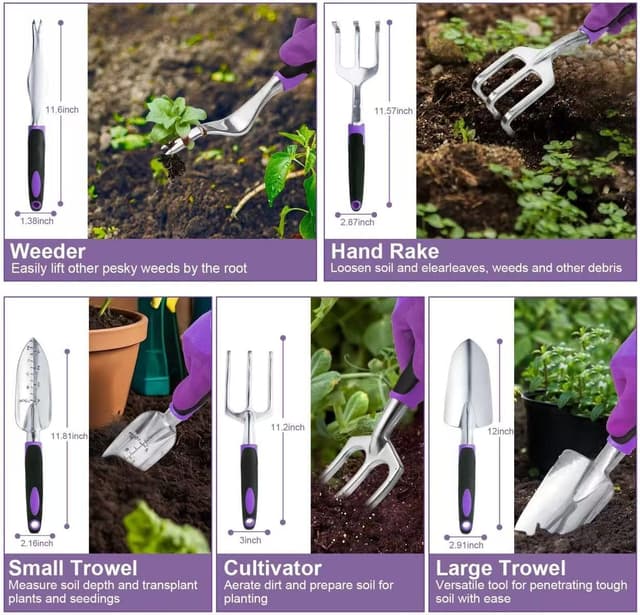 Thumbnail 3 de COVACURE 11 PCS Garden Tools set