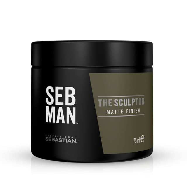 Detalle de SEB MAN THE SCULPTOR mattierende Hair Clay mit Mineralien (75 ml) – Styling Creme für texturierte, matte Looks