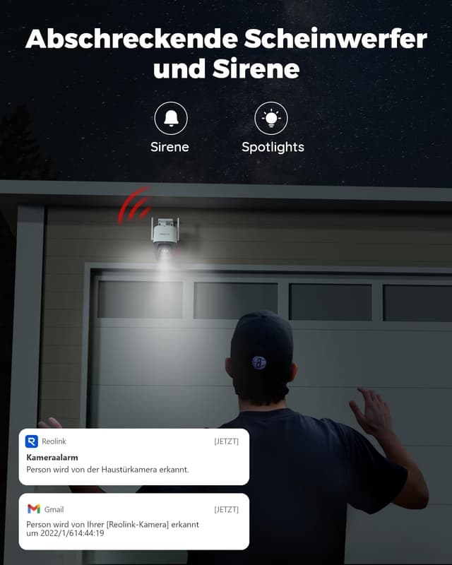 Thumbnail 6 de Reolink 4K PTZ Überwachungskamera Akku 8MP